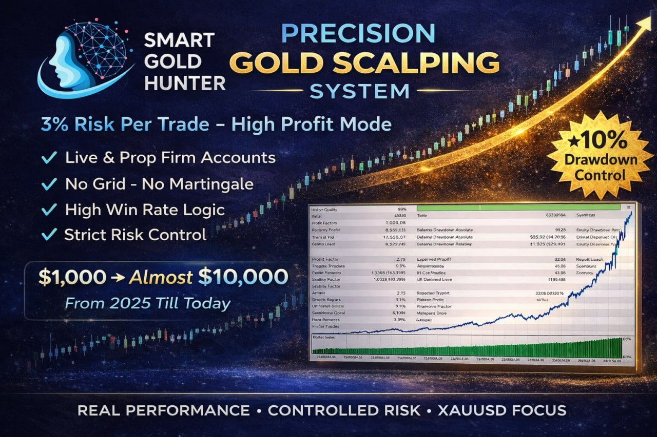 Smart Gold Hunter MT5 — MQL5 Screenshot 2