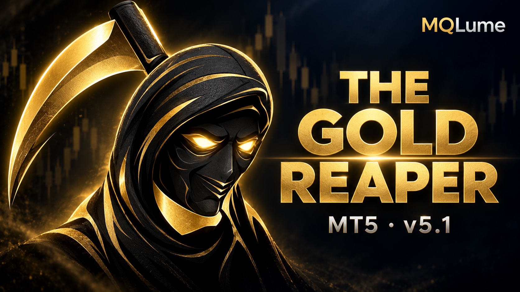 The Gold Reaper MT5 5.1: automatische Lots auf XAUUSD, Jan.–Okt. 2026